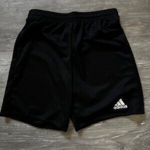 🧡3/15 adidas Black Shorts Boys US M, UK 11-12Y